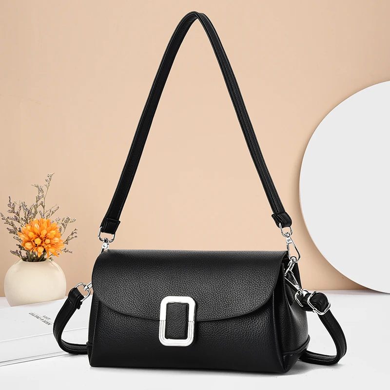 

Новые женские модные сумки через плечо - кошелек через плечо из искусственной кожи, регулируемый ремешок, просторные сумки, повседневная и рабочая сумка-кошелек