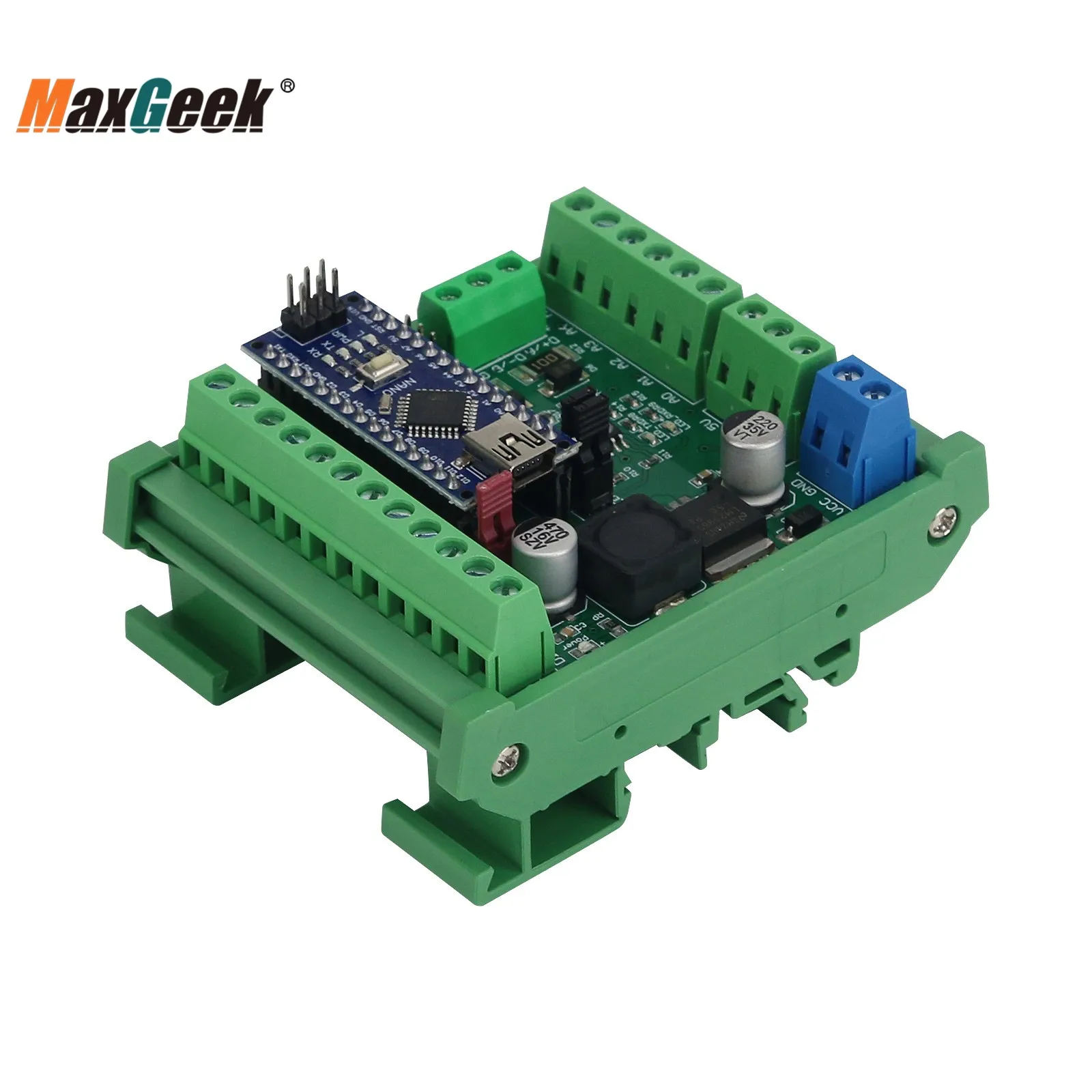 Maxgeek MCU Controller Board Development Board Kit RS485 Modbus for Arduino Nano ATMEGA328P