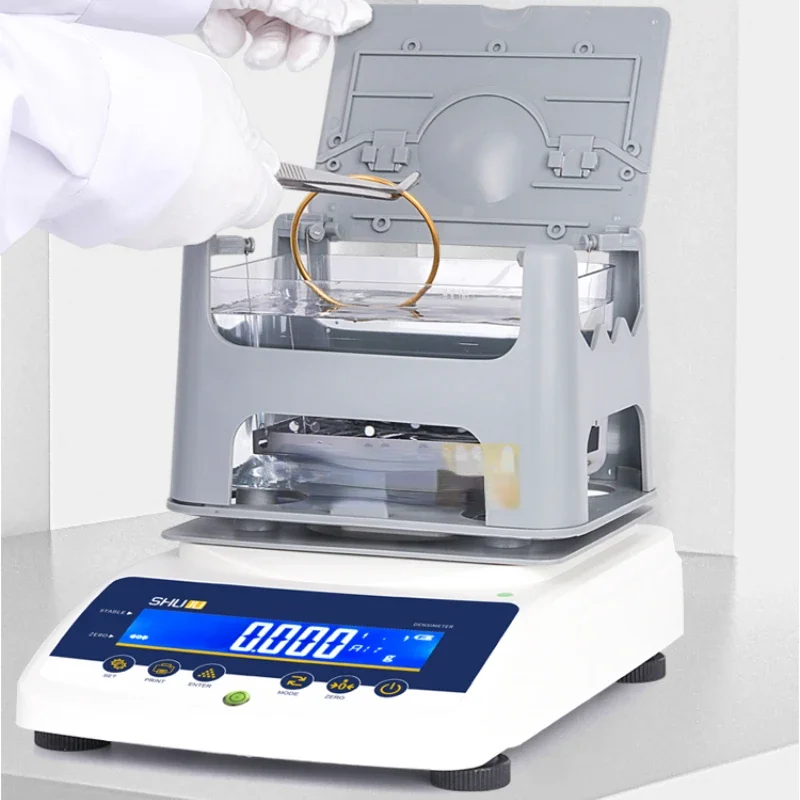 

Gold purity detector precious metal K gold platinum white gold true and false test quantity jewelry jade density meter