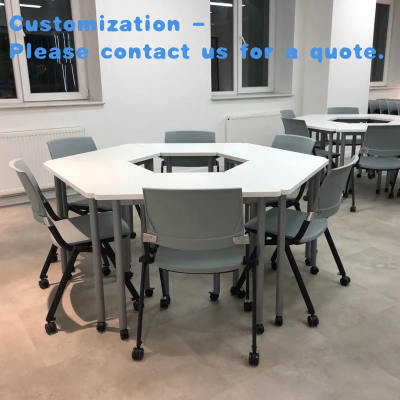 

custom.Metal Frame School Furniture School Study Desk Table with Chairs Style Good Quality Hot Sale Factory Directly