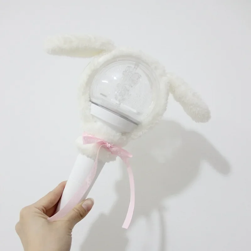 

1pcs Cute Kpop Cover Concert Light Cape Light Stick Fans Merch IVE Lightstick Cover Lovely(Only Coat, Without White Stick)