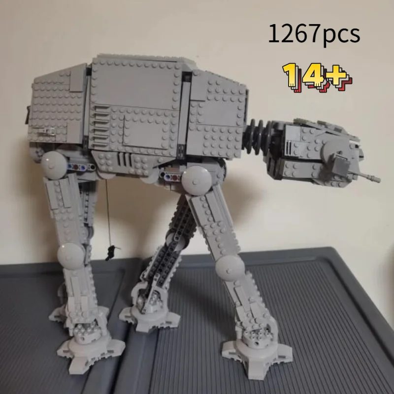 

Новинка 2026 года: Конструктор LEGO Star Wars AT-AT 75288 «Снежный штурмовик» (1267 деталей) — Имперский моторизованный транспорт для штурмовиков, подарок