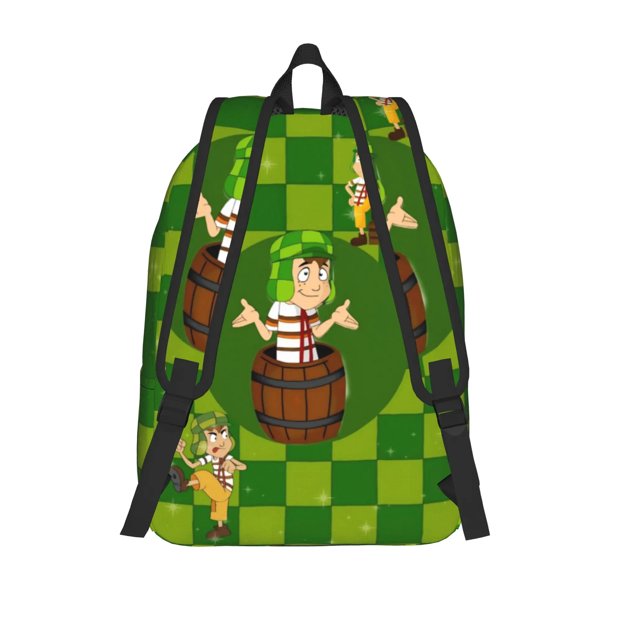 El Chavo del Ocho Funny Cartoon Backpack for Men Women Casual High School Business Daypack Meme College Shoulder Bag Outdoor