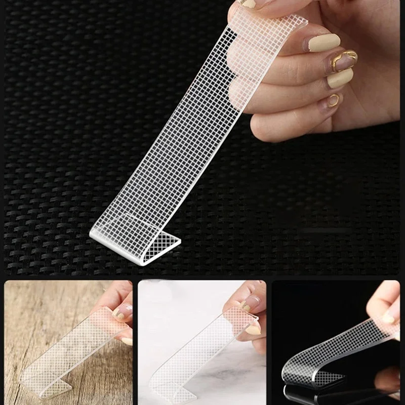 Ultra-strong Double-sided Adhesive Nano Tape Clear Removable Waterproof Extra Strong Sticky Strip Heavy-duty Two Side Tape view 6