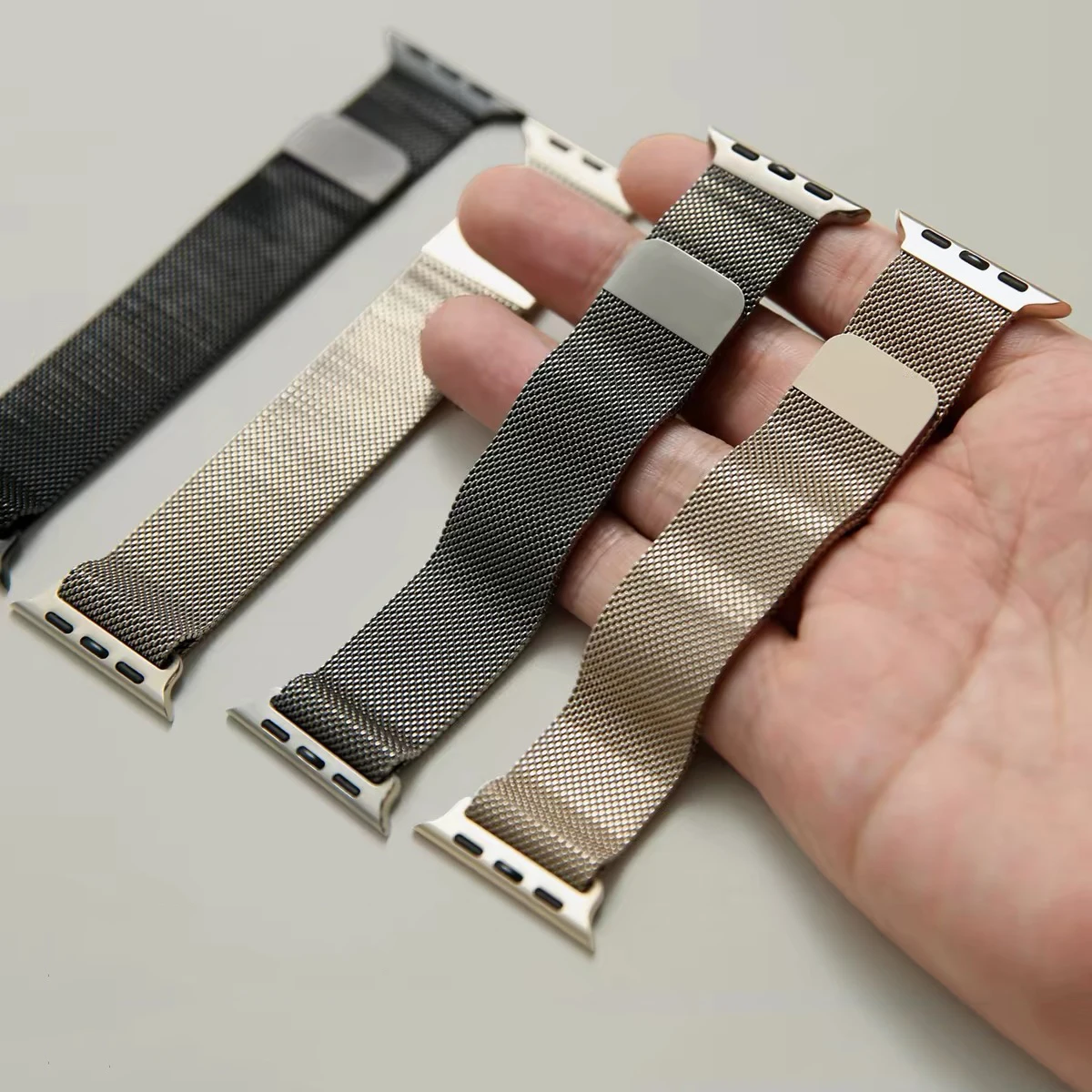 Upgraded Milanese Loop Apple Watch Ultra 49mm Seriese 11 10 9 8 7 High Quality CNC Steel Bracelet Apple Milanese Watch Band