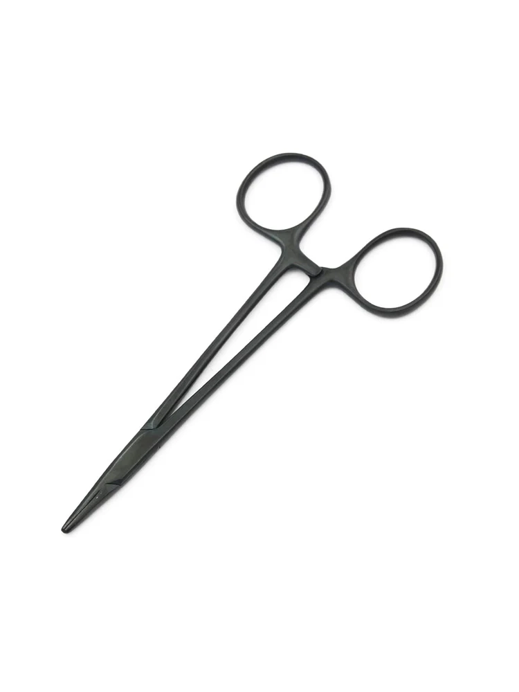 Porcelain Black Handle Insert Needle Holder For Double Eyelid Thread Embedding Surgery Tool Cosmetic Plastic Instrument Fine Ne