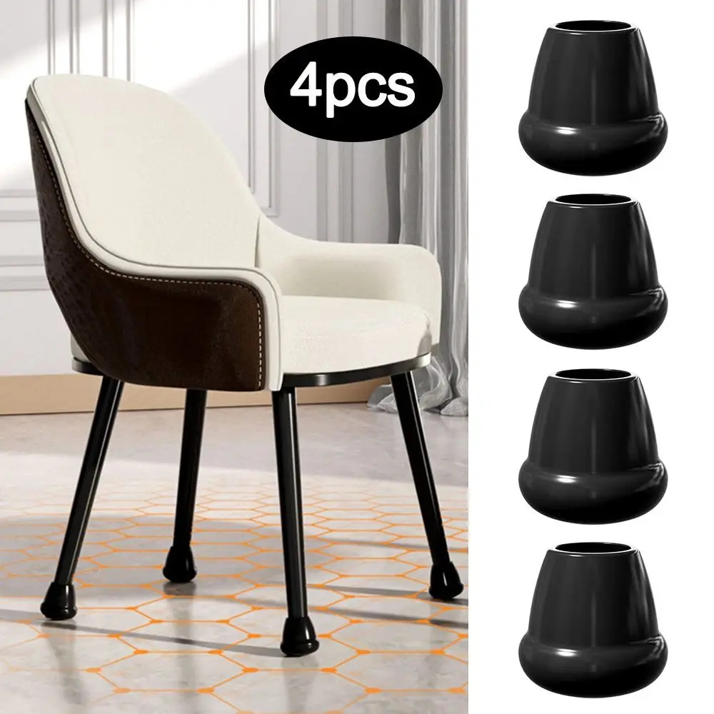 

Противоскользящие защитные чехлы для ножек стула, силиконовые утолщенные рукава для ножек стола, чехол для ножек мебели для паркетных полов