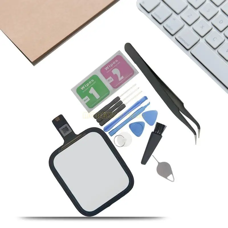 F62c для часа серии 40/44 мм ЖК -дисплея Стеклянная пластина для сенсорного экрана в сборе для интеллектуального для Watch