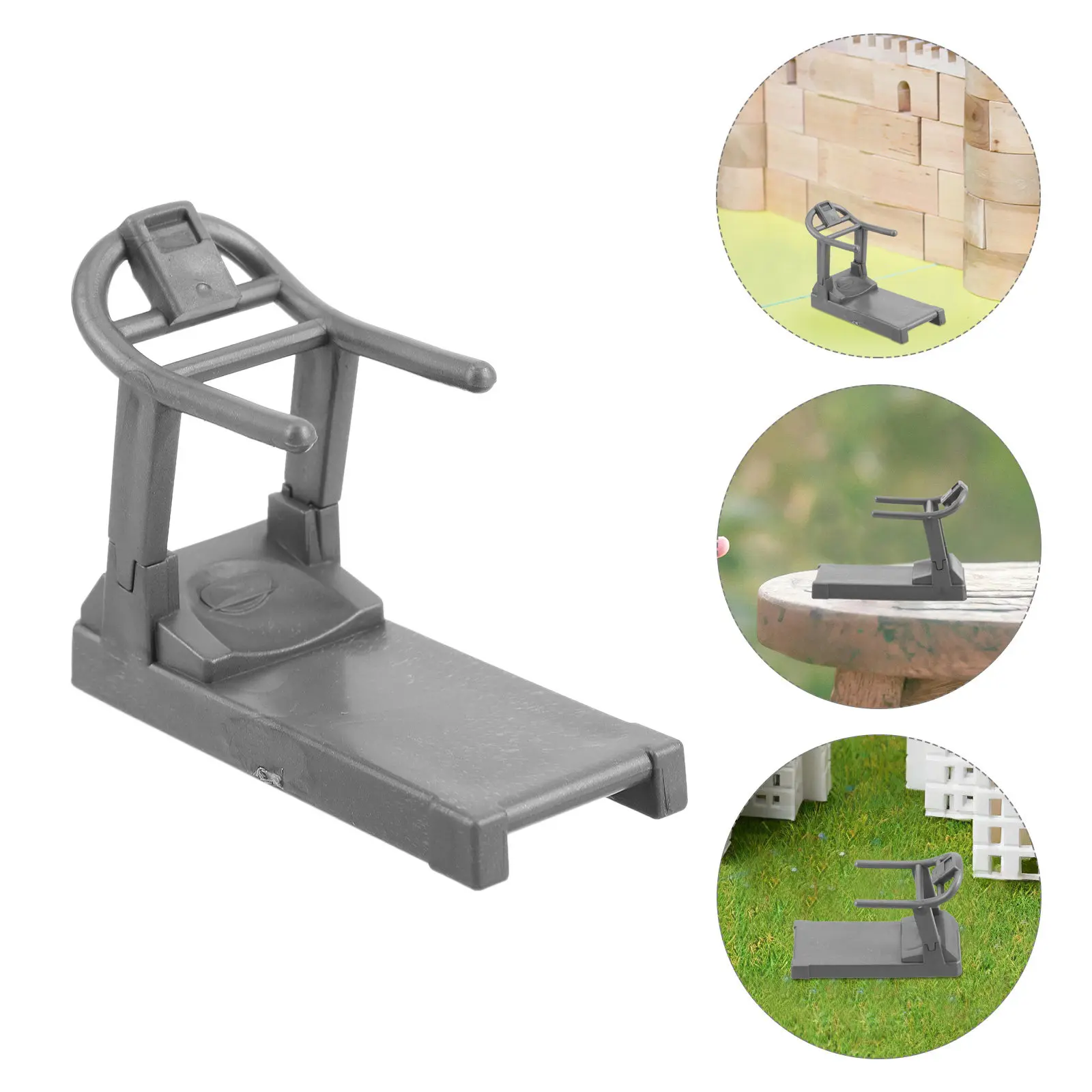 Miniature Running Machine Simulation Fitness Equipment Unique Desk Accessory for Men Office Decor Fitness Enthusiasts Mini House