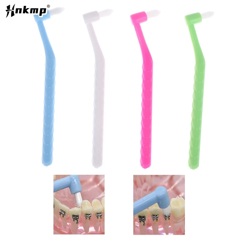 

1Pc Orthodontic Interdental Brush Single-Beam Soft Teeth Cleaning Toothbrush Oral Care Tool Small Head Soft Hair