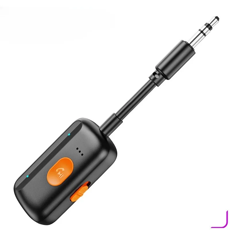 

J55 Bluetooth Transmitter Receiver Wired Headset Audio Amplifier Upgrade Wireless Converter with Microphone