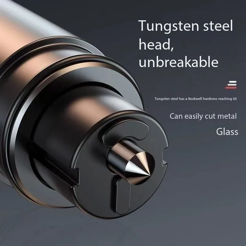 

1 шт., вольфрамовая сталь, автомобильный оконный выключатель, многофункциональный резак для ремней безопасности, компактный молоток для аварийной эвакуации