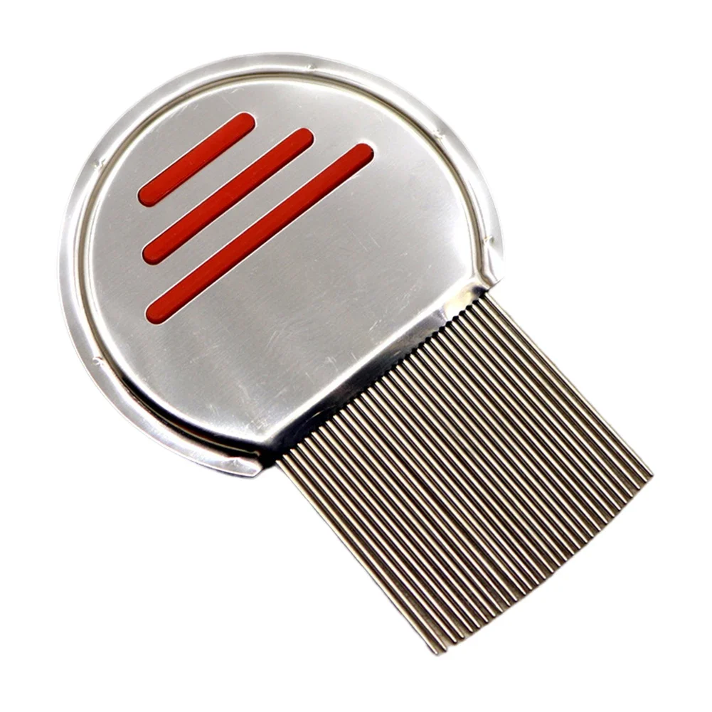 Stainless Steel Nit Free Terminator Comb Removes Eggs and Nits Flea Combs Head Lice Treatment for Kids Adults Pets