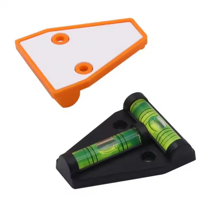 Triangular Level T-type calibrator Spirit Bubble Shell Measuring Tools Mini T Type Spirit Level Measurement Instrument