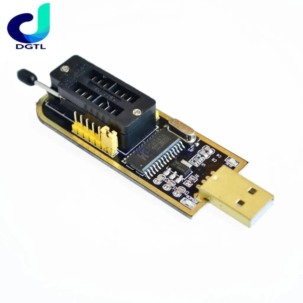 CH341A 24 25-серии EEPROM Flash BIOS USB-программатор с программным обеспечением и драйвером