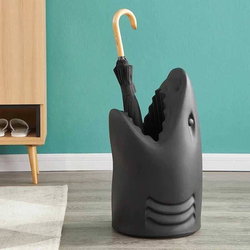 Nordic Hotel Lobby Commercial Umbrella Stands Creative Home Apartment Storage Bucket Modern Minimalist Hallway Umbrella Racks H