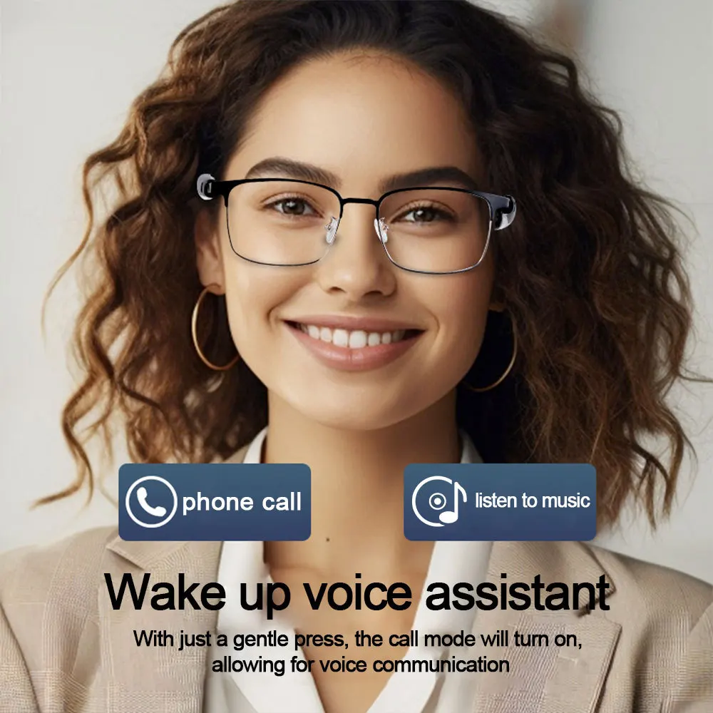 

Интеллектуальные аудиоочки AI, Bluetooth-вызовы, вождение и езда, поддержка настройки по рецепту, фотохромные солнцезащитные очки