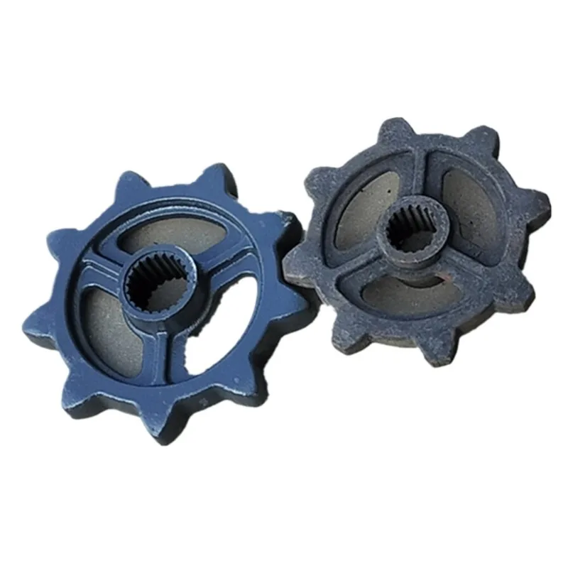 

Приводное колесо гусеничного ходового механизма для комбайна, 8 зубьев, 18 шлицов, 9 зубьев, модель, редуктор хода, основная запасная часть