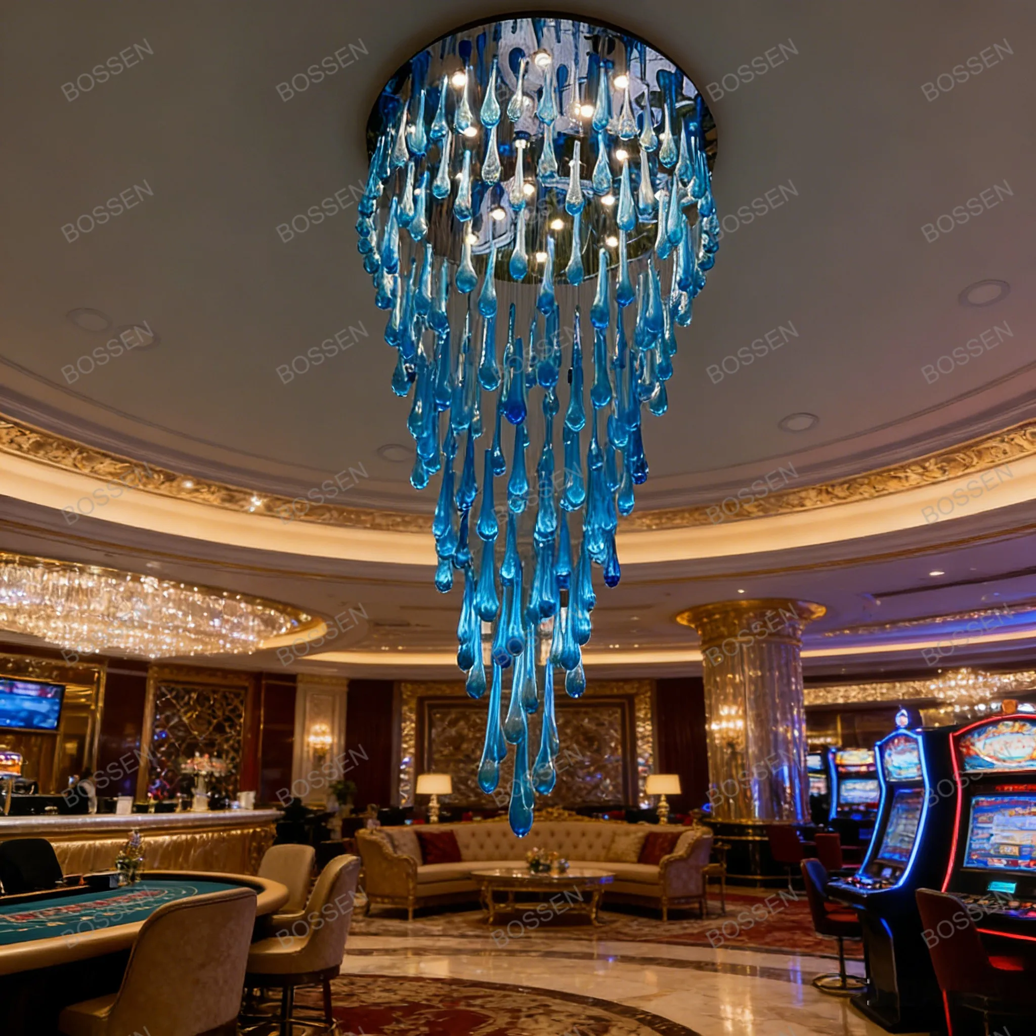 bossen-lustre-cascade-de-luxe-reglable-en-metal-bleu-murano-a-trois-couleurs-de-lumiere-style-moderne-pour-villa-et-escalier