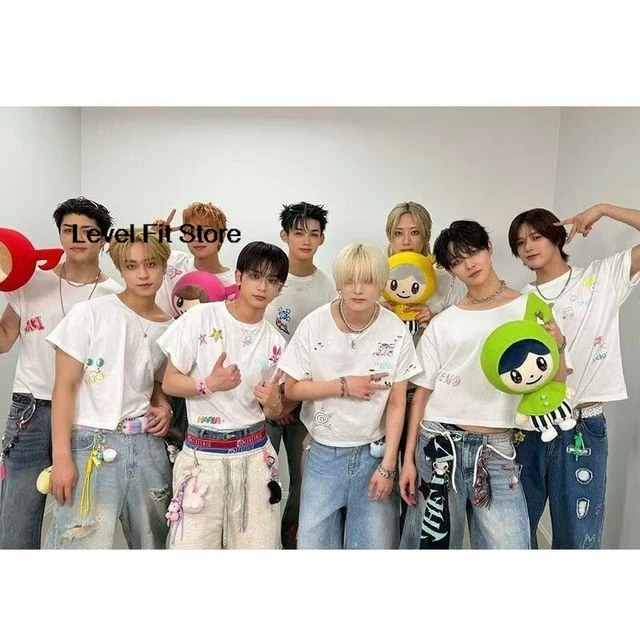 &TEAM Concert BLAZE THE WAY Doodle Print Round Neck Pure Cotton Short-Sleeve T-Shirt 2