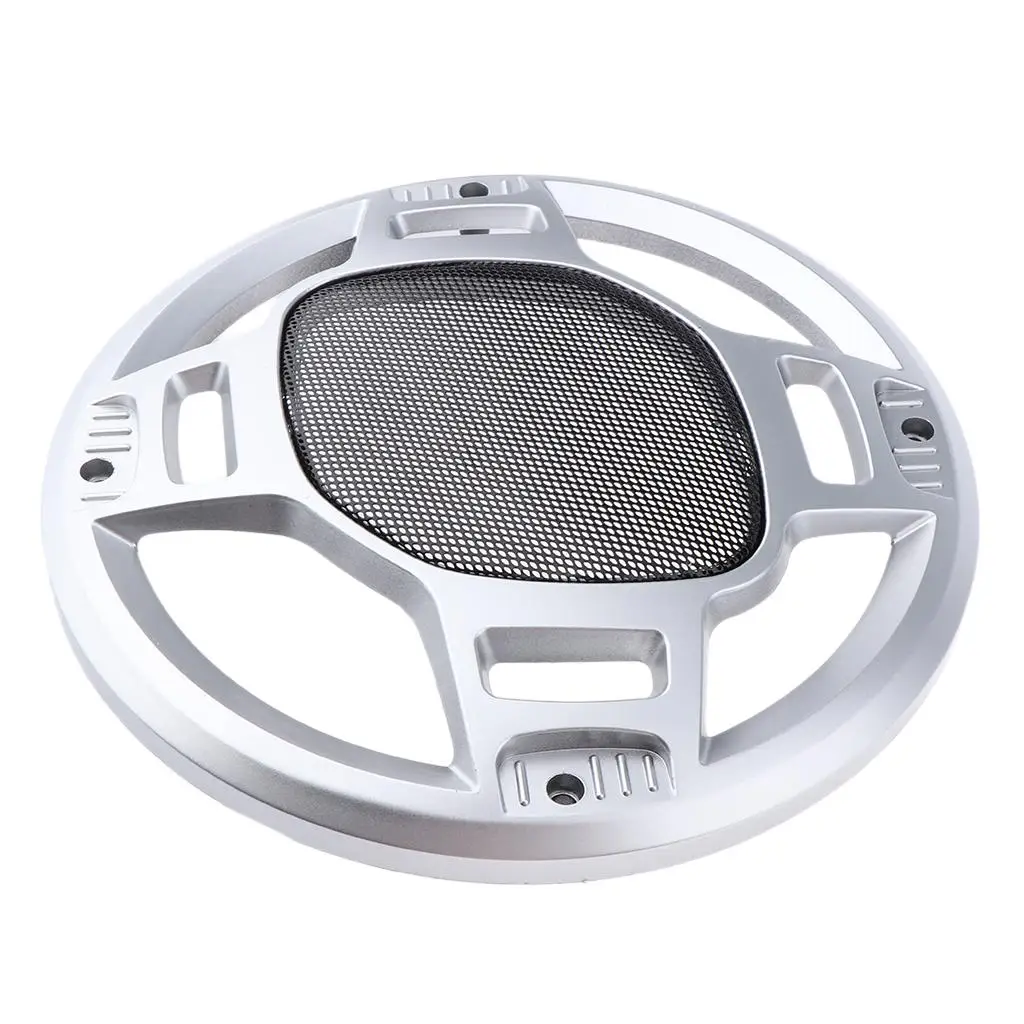 Speaker Cover Grill Decorative Mesh Circle for Wall Mounted Speakers 8 Inch Audio Speaker Enclosure