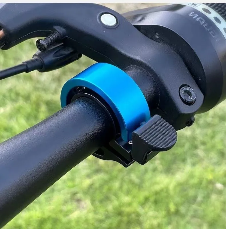

Invisible Bicycle Bell MTB Road Bike Horn Aluminum Alloy Ring Loud Sound O-Shape Compact Mini Cycling Handlebar Accessories Safe