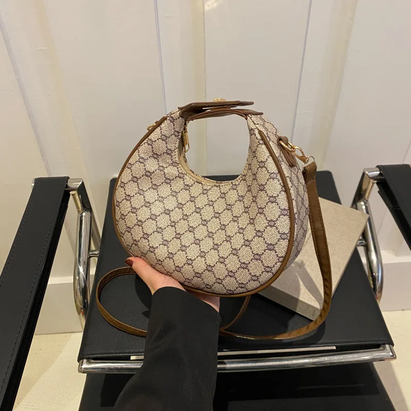 

2025 Printed Tote Bag Vintage Shoulder Purse for Women Fashion Top Handle Bag Retro Crossbody Purse, Minimalist Day-to-Night Bag