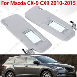 Car Interior Roof Sun Visor Sunvisor Sunshield Sunshade With Light Makeup Mirror For Mazda CX-9 CX9 2010 2011-2015 TDY169320