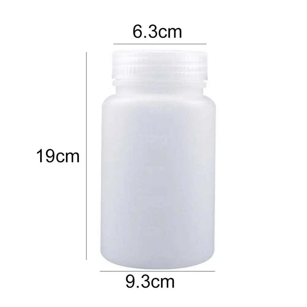 1000ml Plastic Storage Bottle for Chemical Liquid Vial Reagent Lab Supply Empty