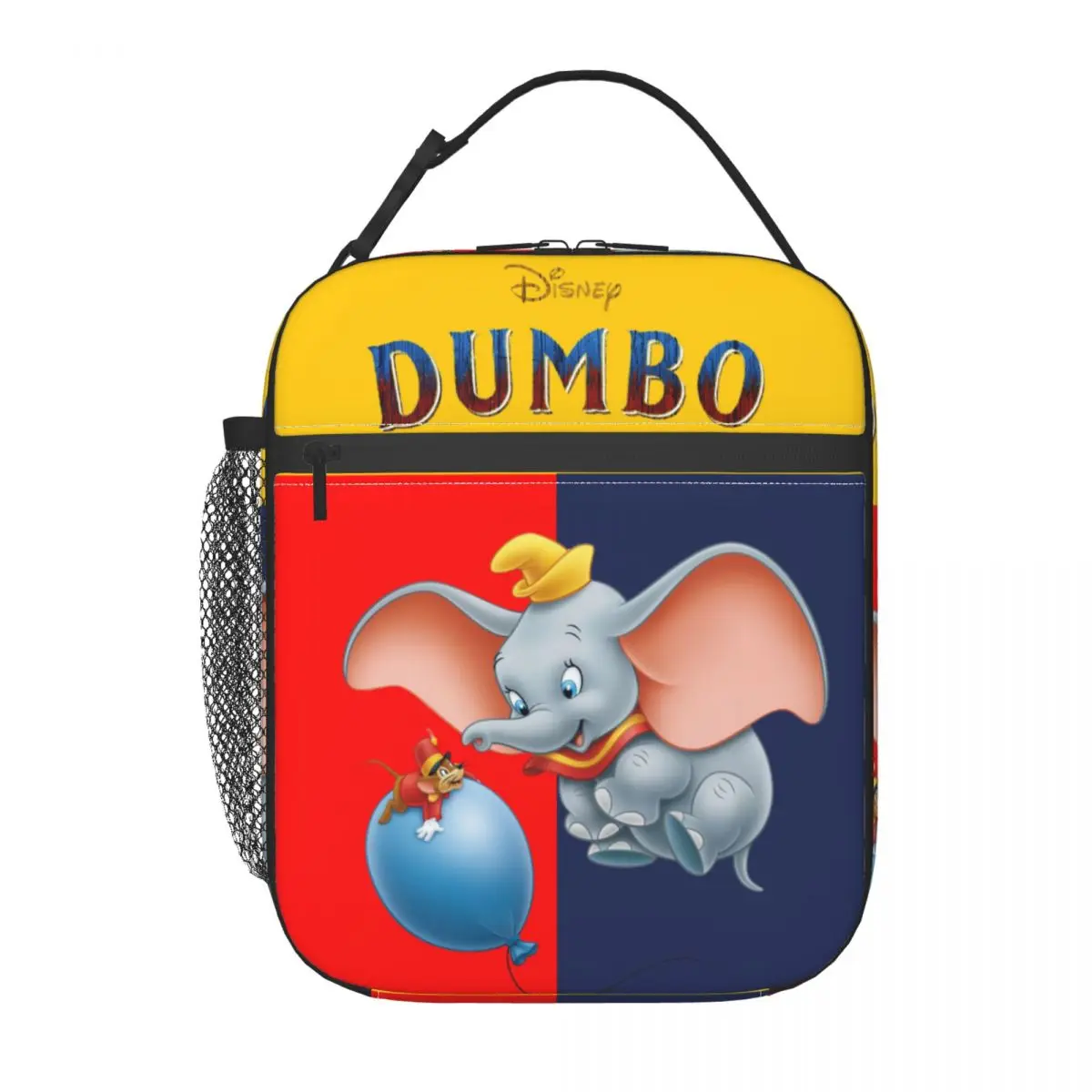 Work Cute Dumbo Durable Waterproof Cooler Portable Fashion Disney Dumbo Film Lunch Bag Girl Kid Food Pouch