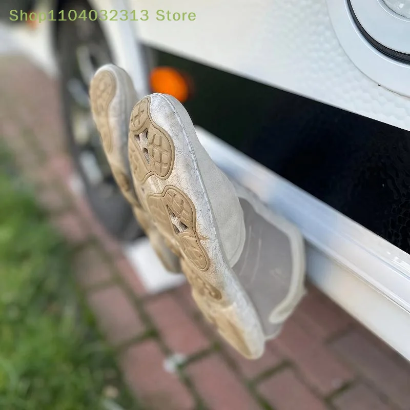 petite3D Printed RV Slide Rail Assistant 1PC Multifunctional Hanging Storage Rack Portable Shoe Holder for Camping Road Trip