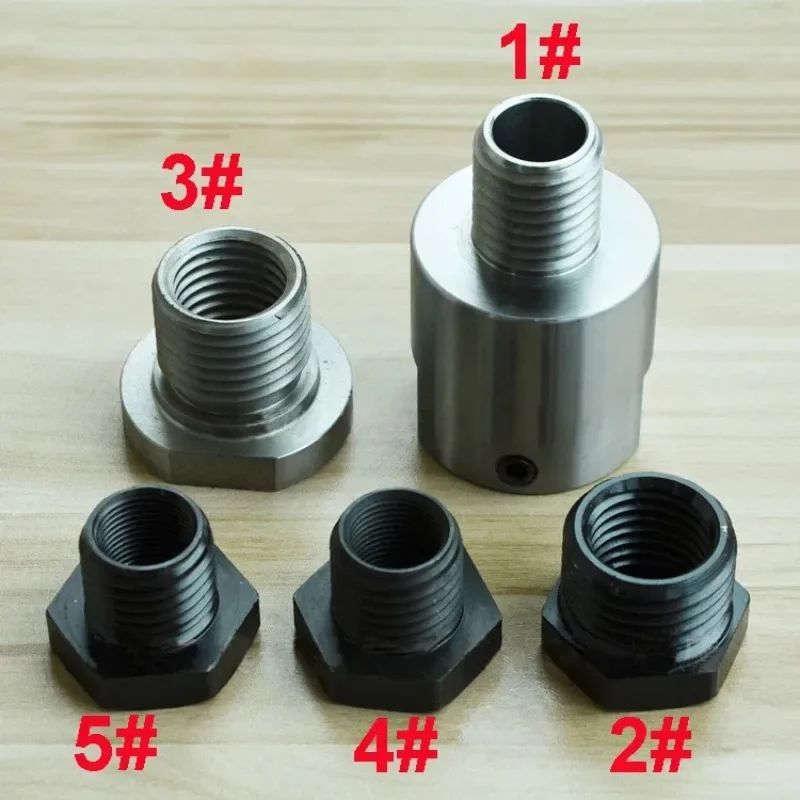 

Lathe Screw Thread Spindle Adapter 1” × 8TPI / M33 x 3.5 to M18 x 2.5 Thread Chuck Insert Adapter Wood Turning Tool Accessories