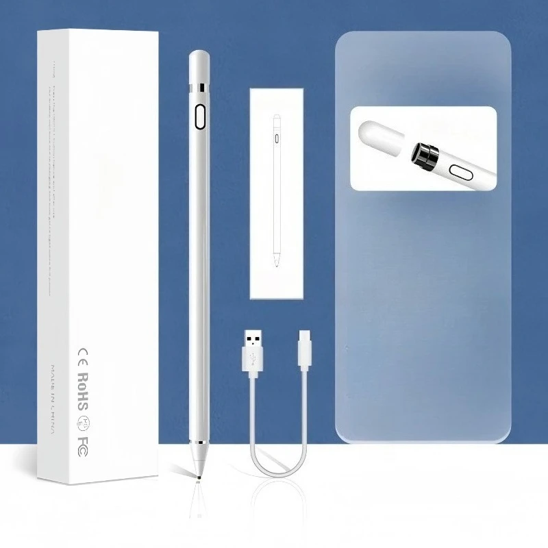 For Apple IPad Capacitive Pen Pencil 2nd Generation Touch Pen with Magnetic Adsorption