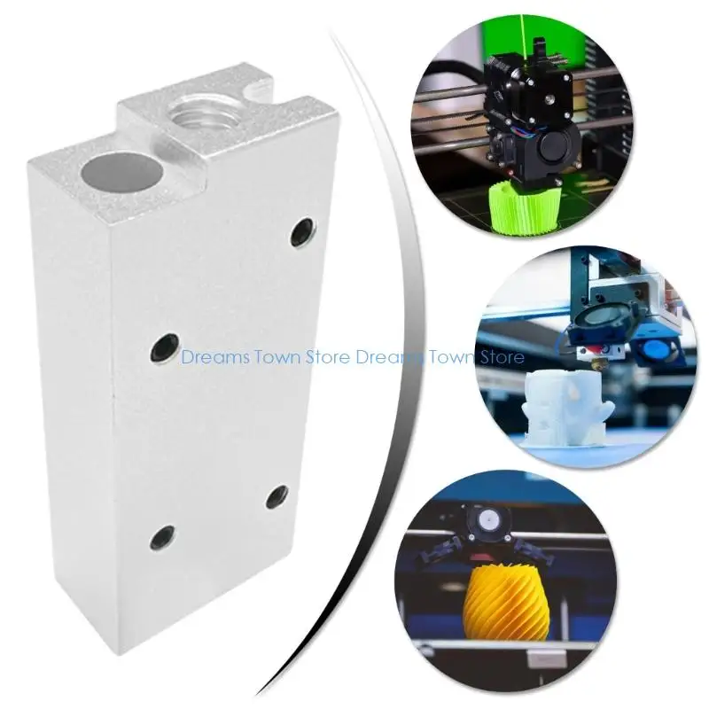 HX6A Professional Aluminum Heaters Block For 3D Printer V2.4 Hotend Optimized Thermals Management