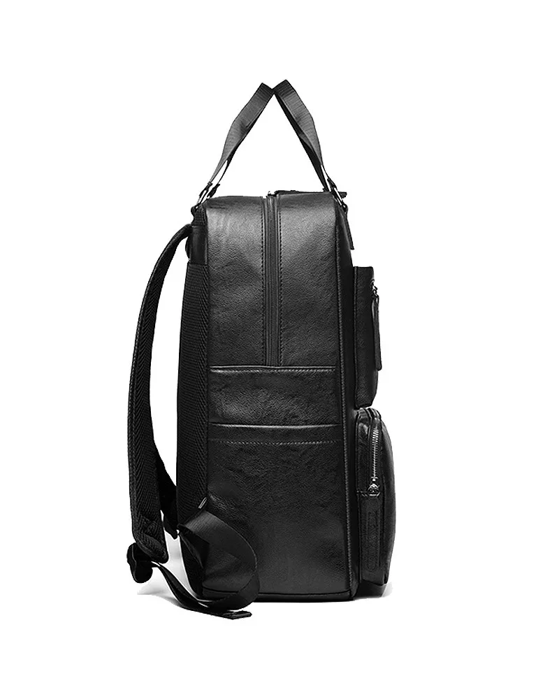 High-end large-capacity backpack, college student schoolbag, business trip leisure backpack, business computer bag, men's