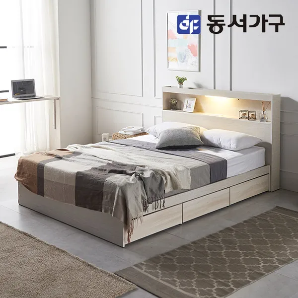 [Review waterproof cover] East and West Guizu KAi LED storage bed C-type 40T latex mat SS ISG044_light fire delivery