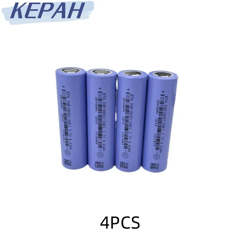 1-16pcs 35A 18650 2600mAh 3.7V lithium-ion rechargeable battery 10A lithium battery for high power consumption of flash Vaping