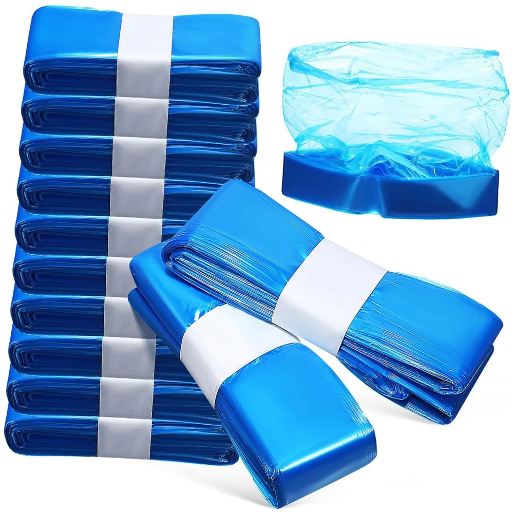 12Pcs Blue Bady Diaper Pail Refills Bags For Angelcare Tommee Tippee Refill Bags Trash Bucket Replacement Diaper Garbage Bags