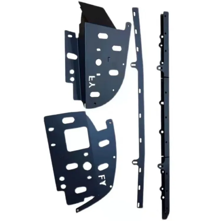 Durable Manganese Steel Rear wing  Reinforcements, Designed Specifically for Toyota Prado LC120—Heavy-Load 4x4 Parts