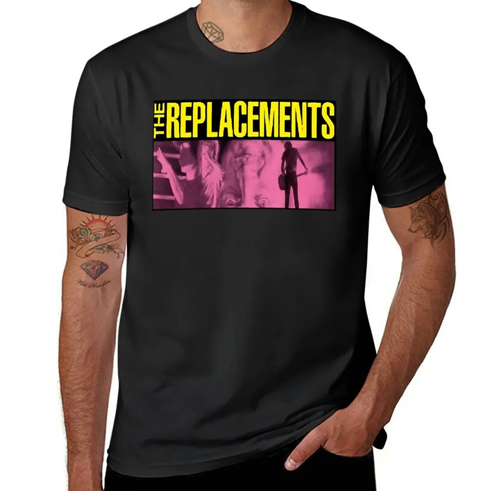 the Replacements T-Shirt quick-drying plain anime clothes men clothing