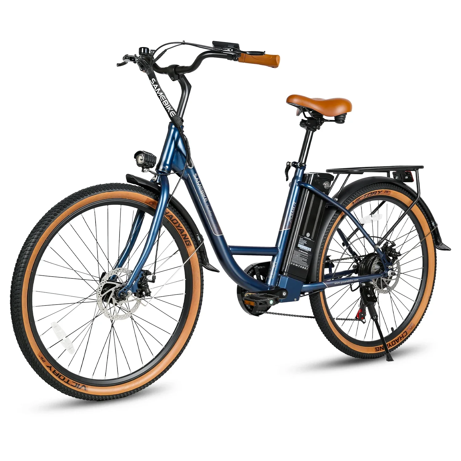 U Warehouse 26 Inch Torque Senso 350w 36v 10.4.Ah 7 Speed High Carbon Steel Frame 26 Inch City Ebike