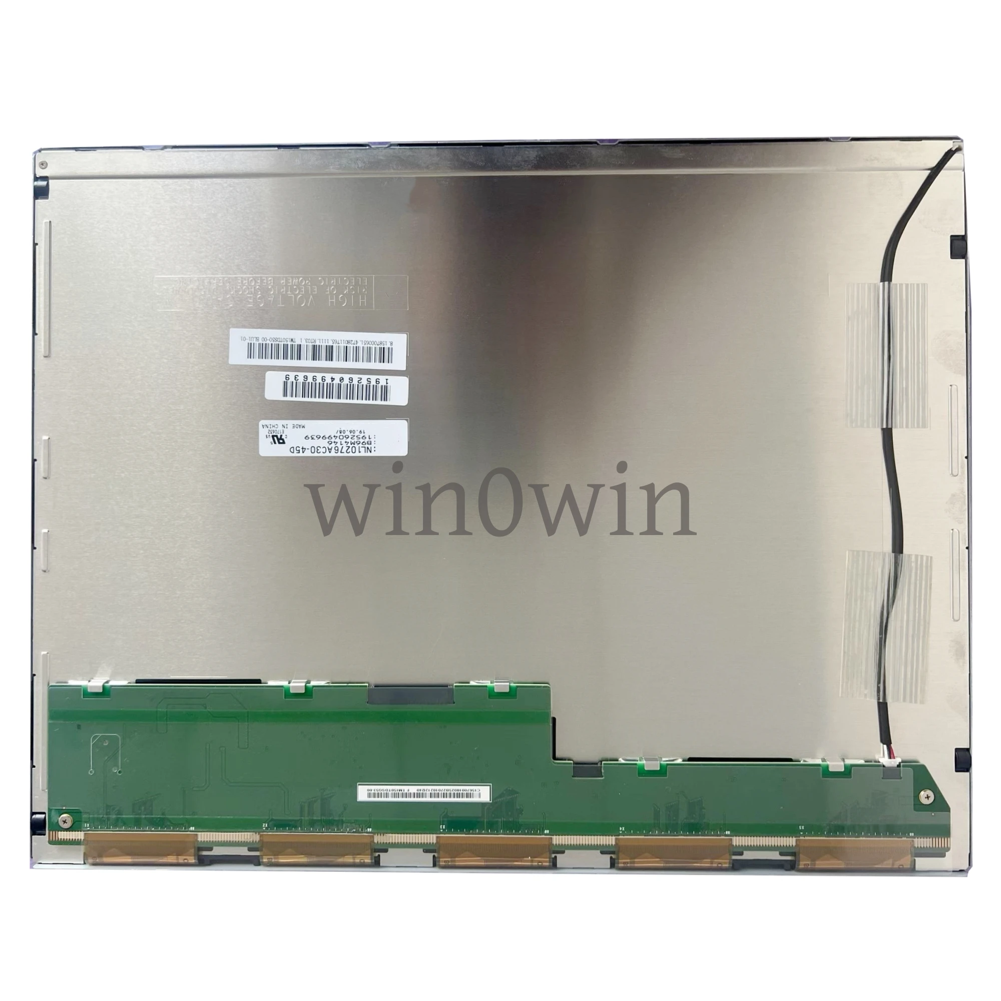 NL10276AC30-45D 15 Inch 1024x768 Industrial Application TFT LCD Screen Panel NEW