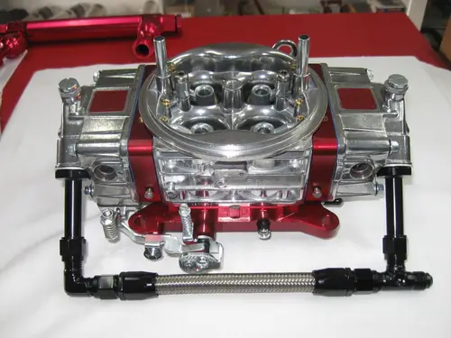 Imagen 1 del producto Kit de línea de combustible de doble alimentación AN8 8AN para carburador Holley 4150, línea de combustible de doble alimentación, manguera trenzada de acero inoxidable, piezas de automóvil