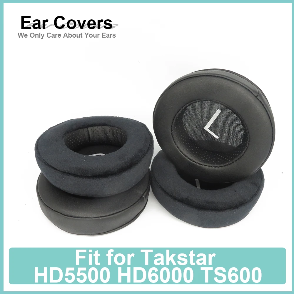 Earpads For Takstar HD5500 HD6000 TS600 Headphone Earcushions Protein Velour Pads Memory Foam Ear Pads