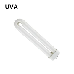 UVA 365nm T6 Mosquito Killer Lamp Tube U Type 4-pins 11W 15W 18W Ultraviolet lamp tube for UV Electric Fly Trap Zapper Insect