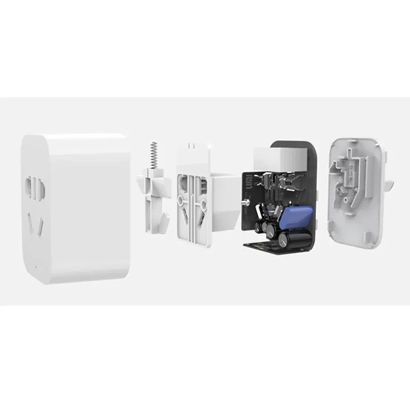 Xiaomi Miui ZigBee Smart Socket WiFi APP Wireless Control Switches Timer Plug For Work with Mi Home App Without Package