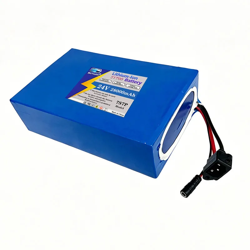 Nouvelle batterie au lithium haute puissance, adaptée à divers véhicules de transport, personnalisable, 24V 28Ah 21700 7S7P 750W
