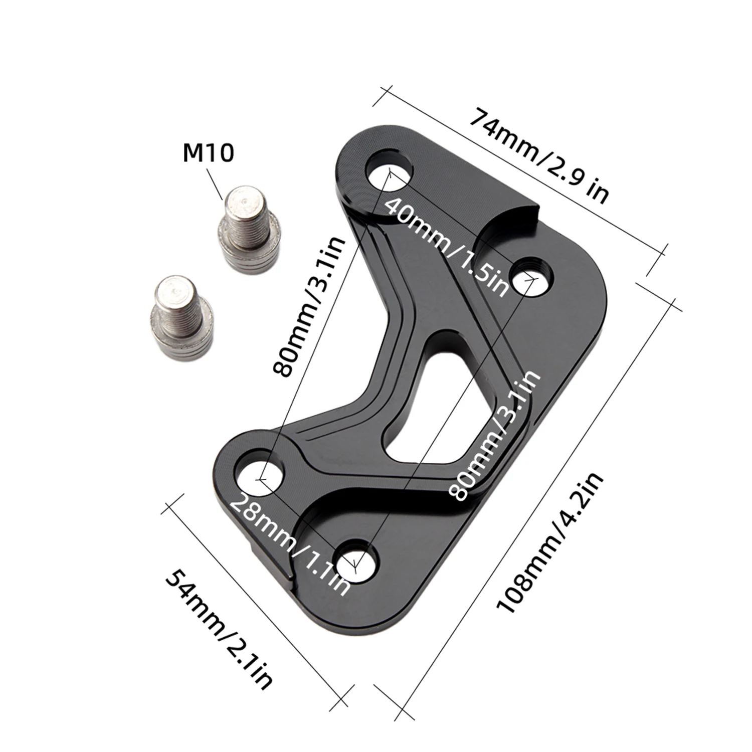 Pinças de freio para motocicleta, adaptadores de bomba para disco de freio de 300mm, acessórios modificados para yamaha xmax300