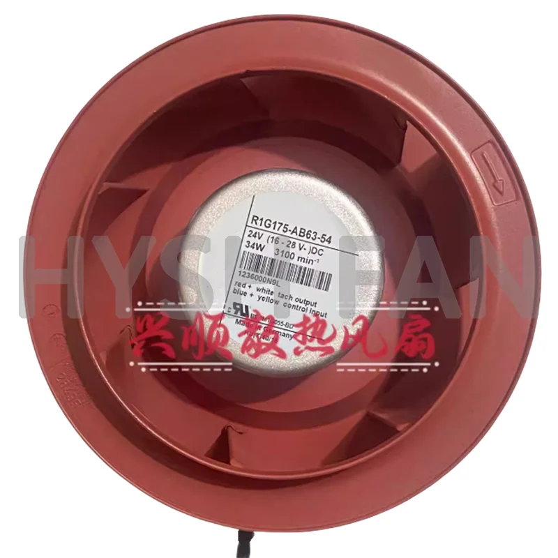 

New Original R1G175-AB63-54 24V(16-28V) Turbine Centrifugal Fan