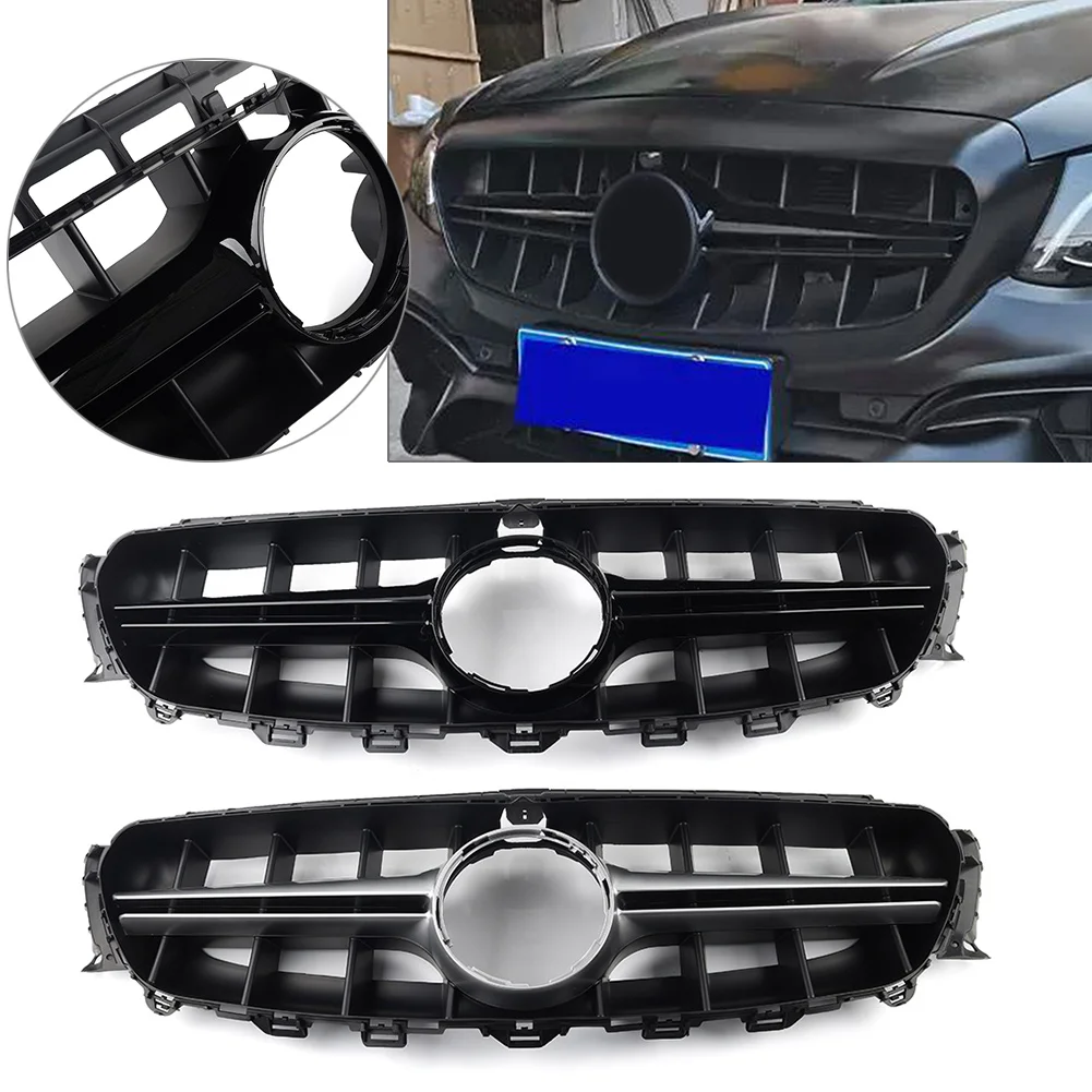 

Car Front Bumper Hood Radiator Grille For Mercedes Benz E Class W213 E200 E300 E400 E43 AMG 4DR Sedan 2016 2017 2018 2019 2020